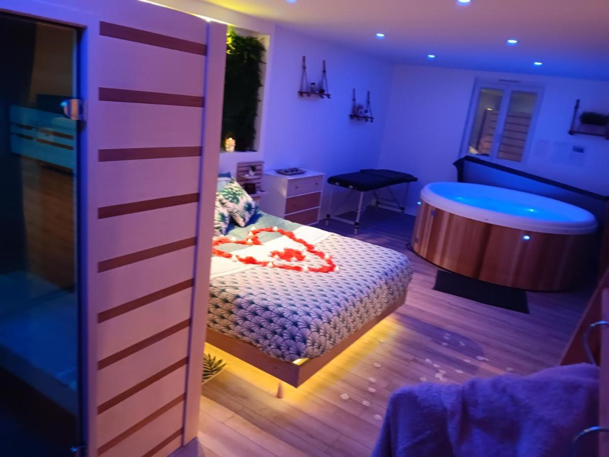 Gite Et Spa Au Secret Du Bonheur Hotel Pouilly-sur-Serre ภายนอก รูปภาพ
